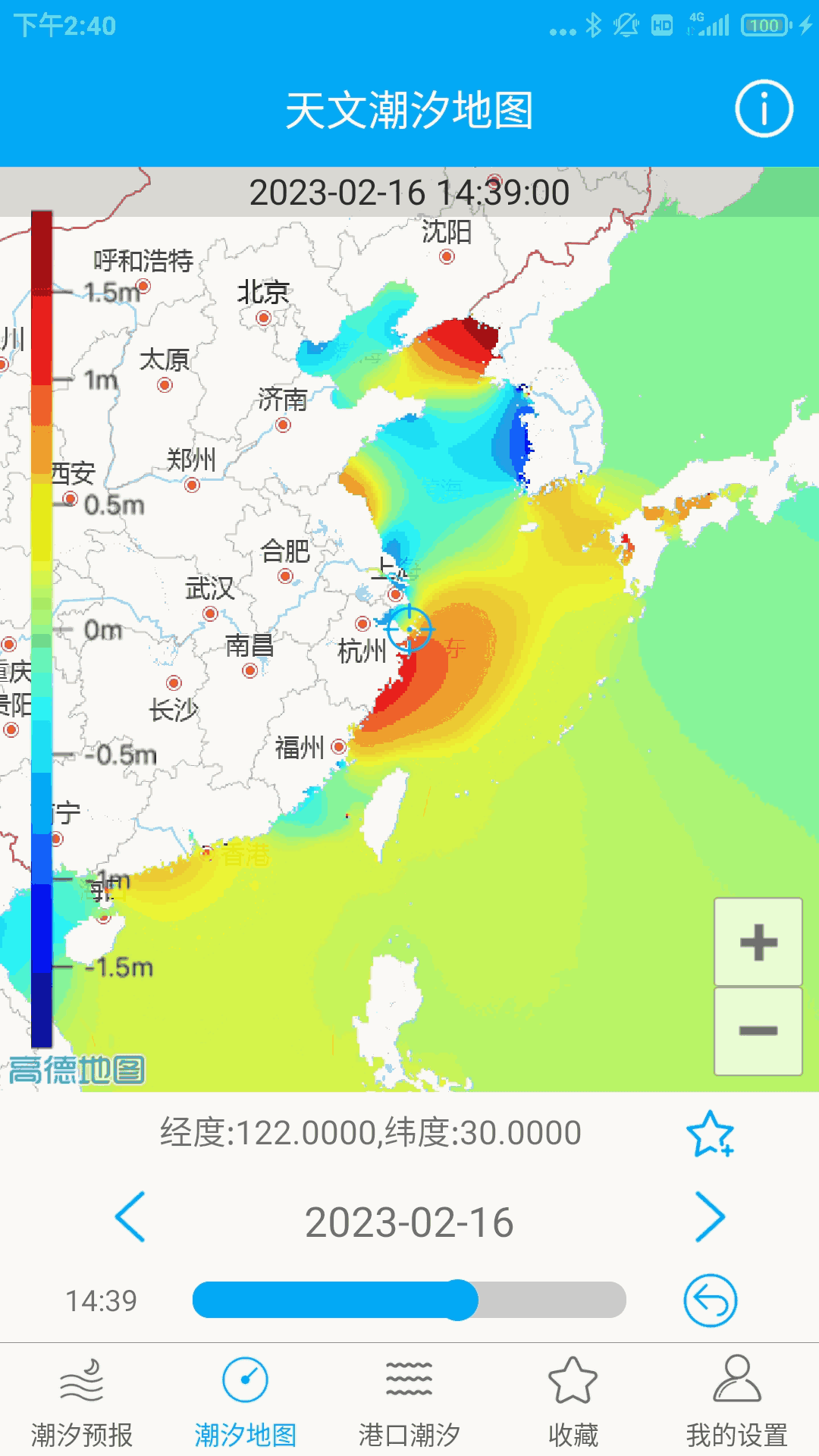 月相潮汐表